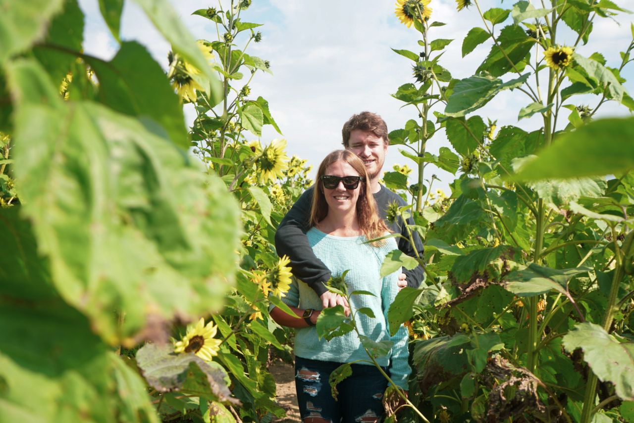 Scott & Emily at Laura's Farm Stand, photo 12.