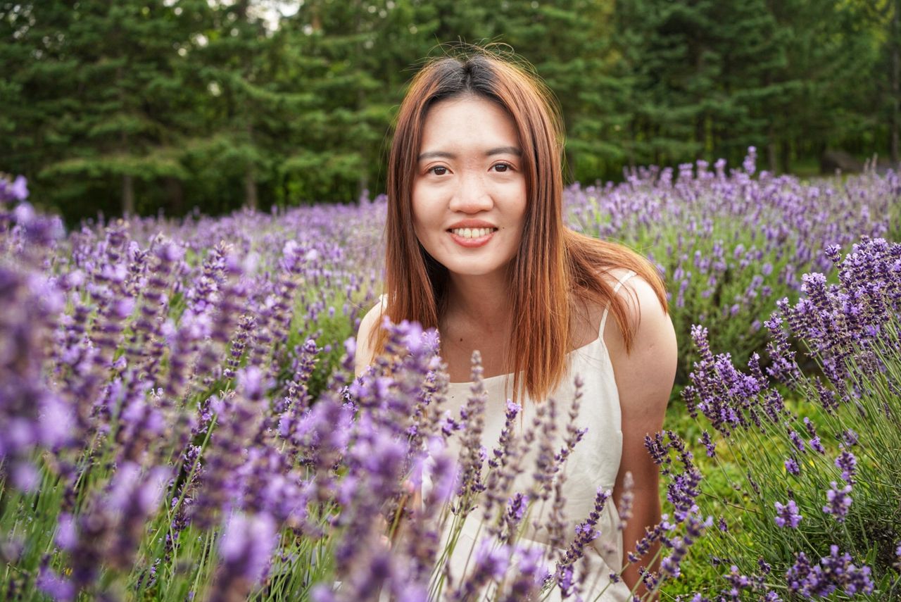 Camille & Kostiantyn at Purple Hill Lavender, photo 9.