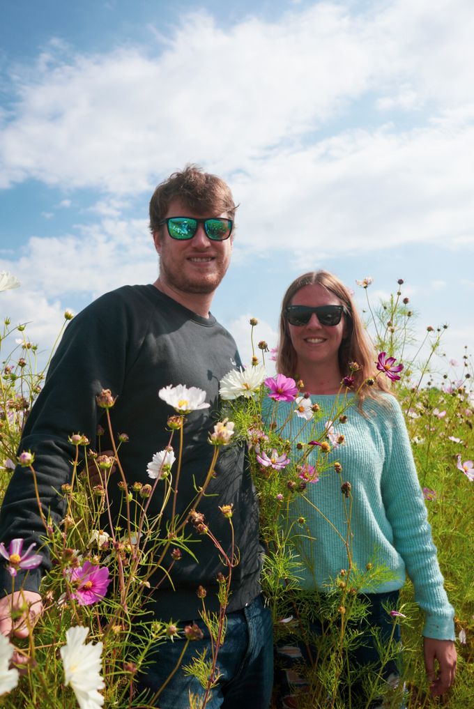 Emily and Scott portrait session photographed by Sally Gao.