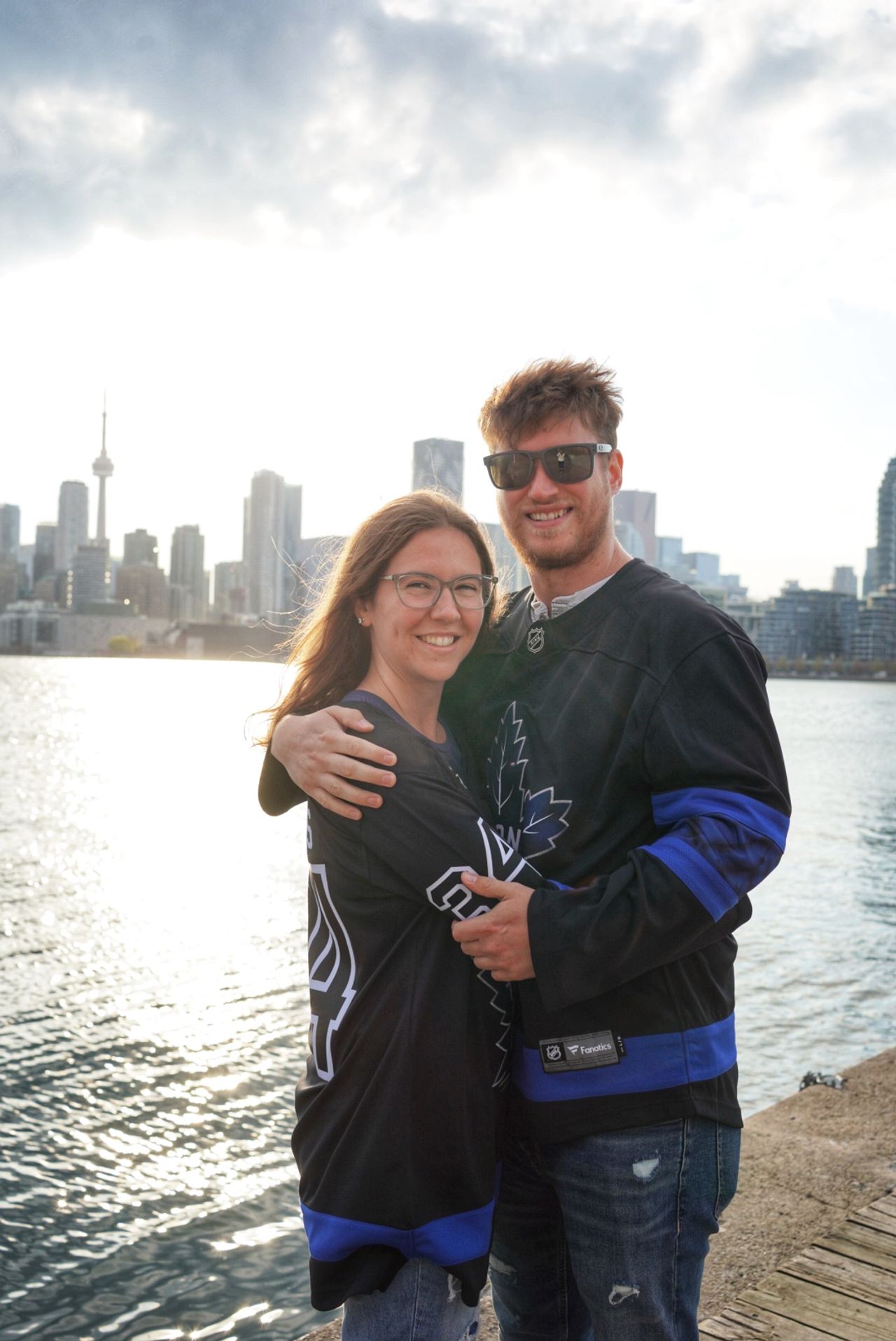 Scott & Emily at Polson Pier, photo 19.