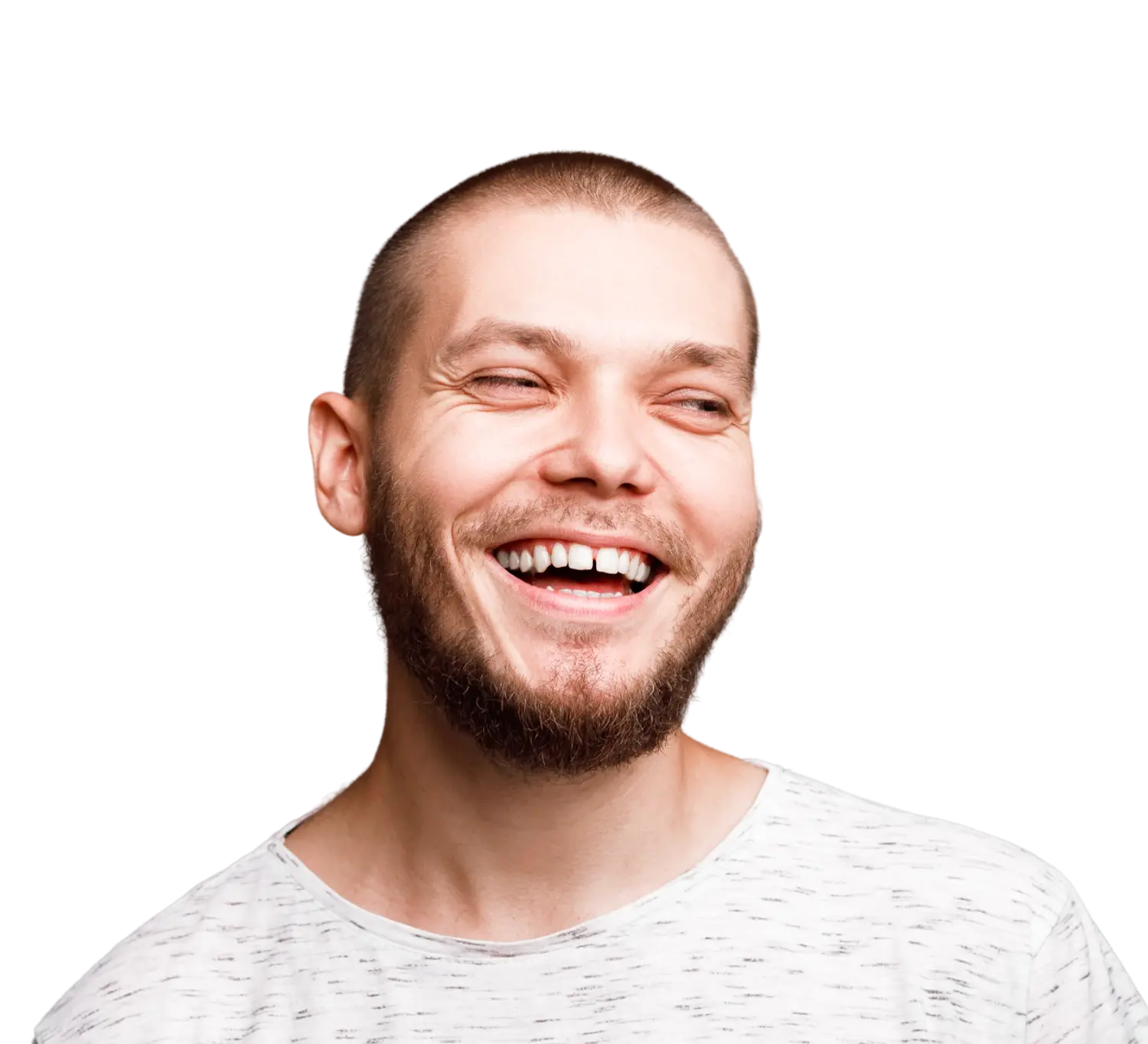 Smiling IT guy
