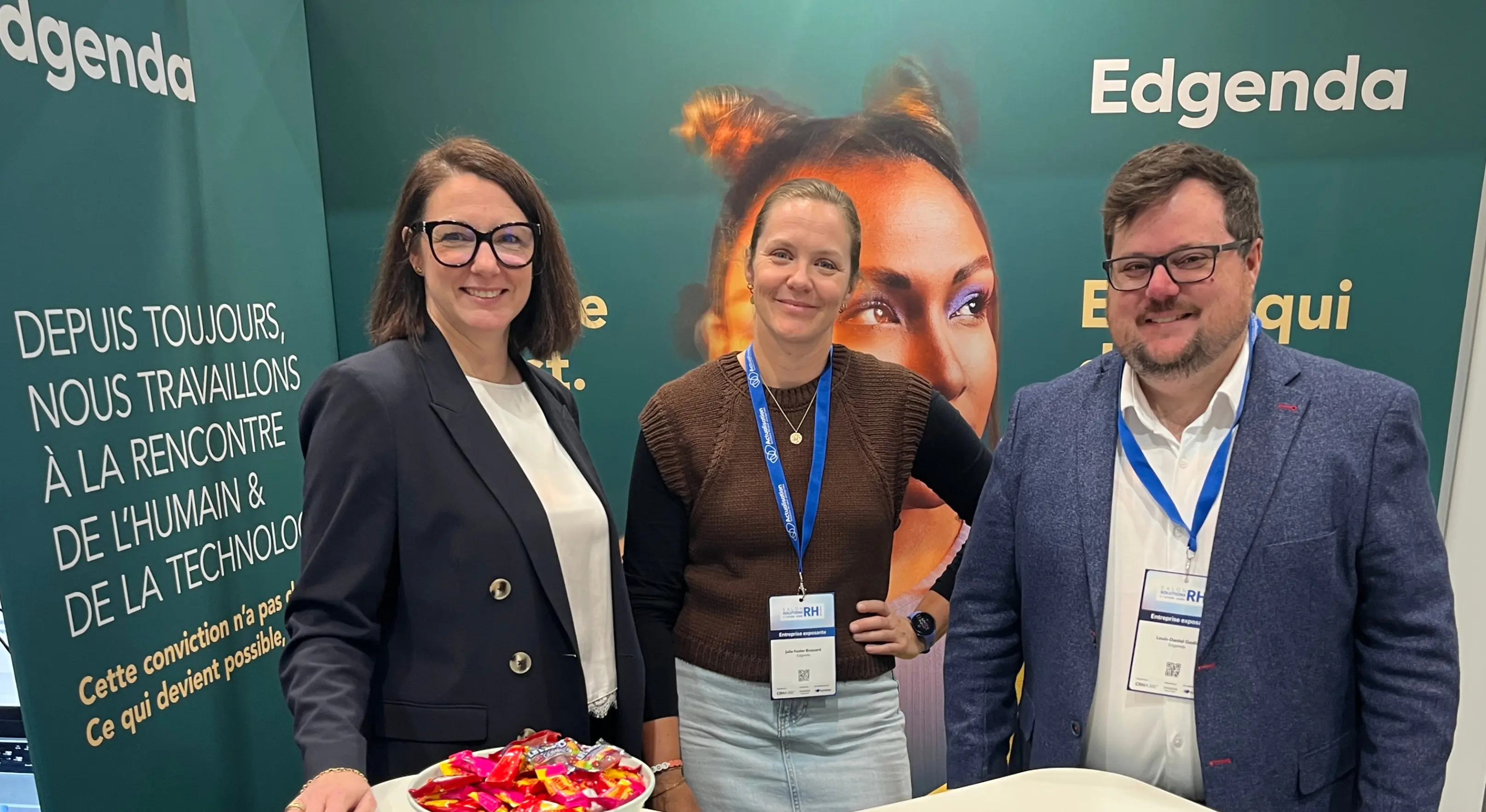 Véronique Morin, Vice-présidente, bureau de la présidente; Julie Foster Brassard, Leader d’expertise, transformation, culture et changement; Louis-Daniel Godin, Directeur principal, Conseil et