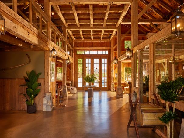 Inside the Gleason Barn