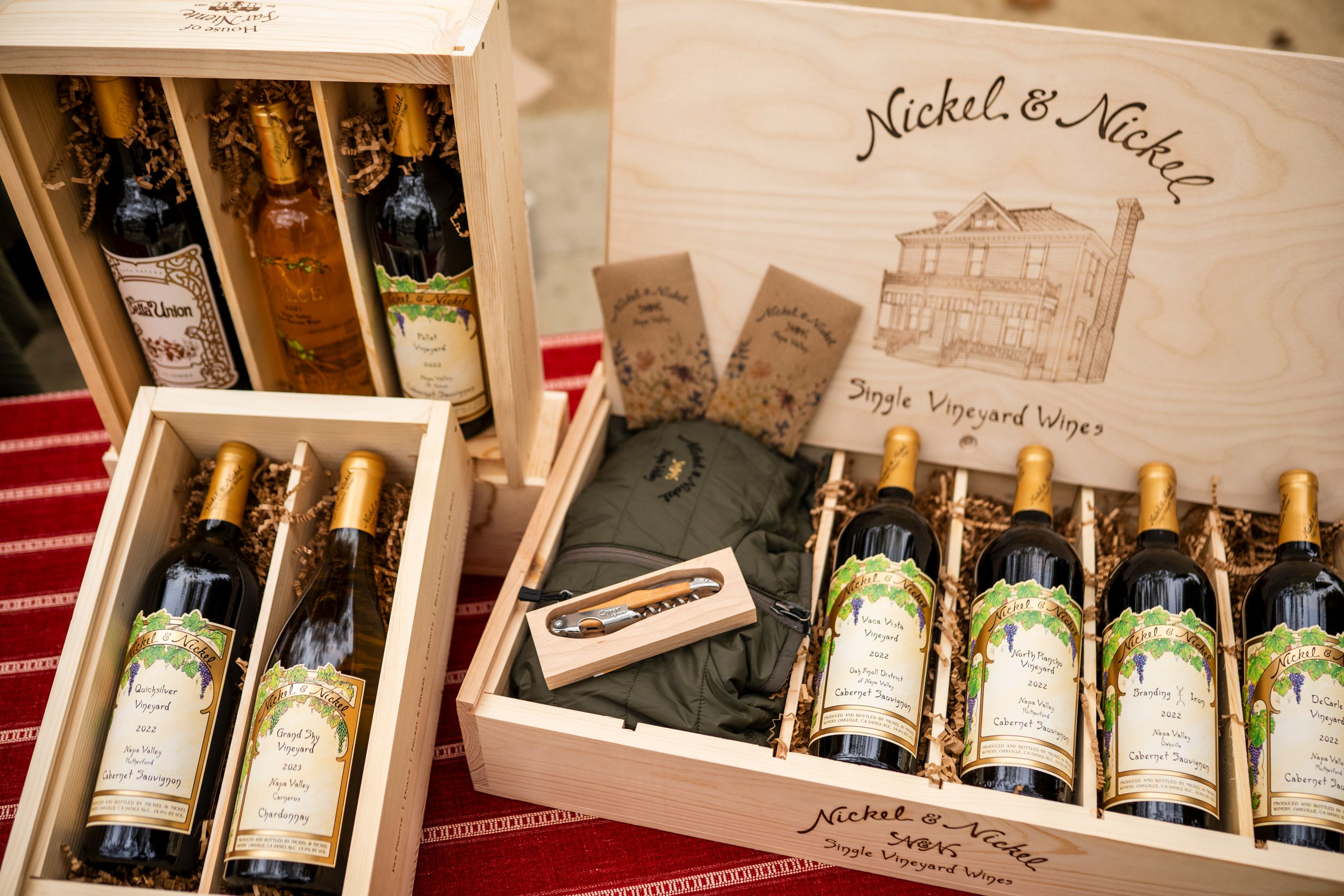 Nickel & Nickel gifts during the Sip & Shop event