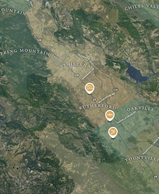 Bella Union is located on Napa Highway 29 in St. Helena