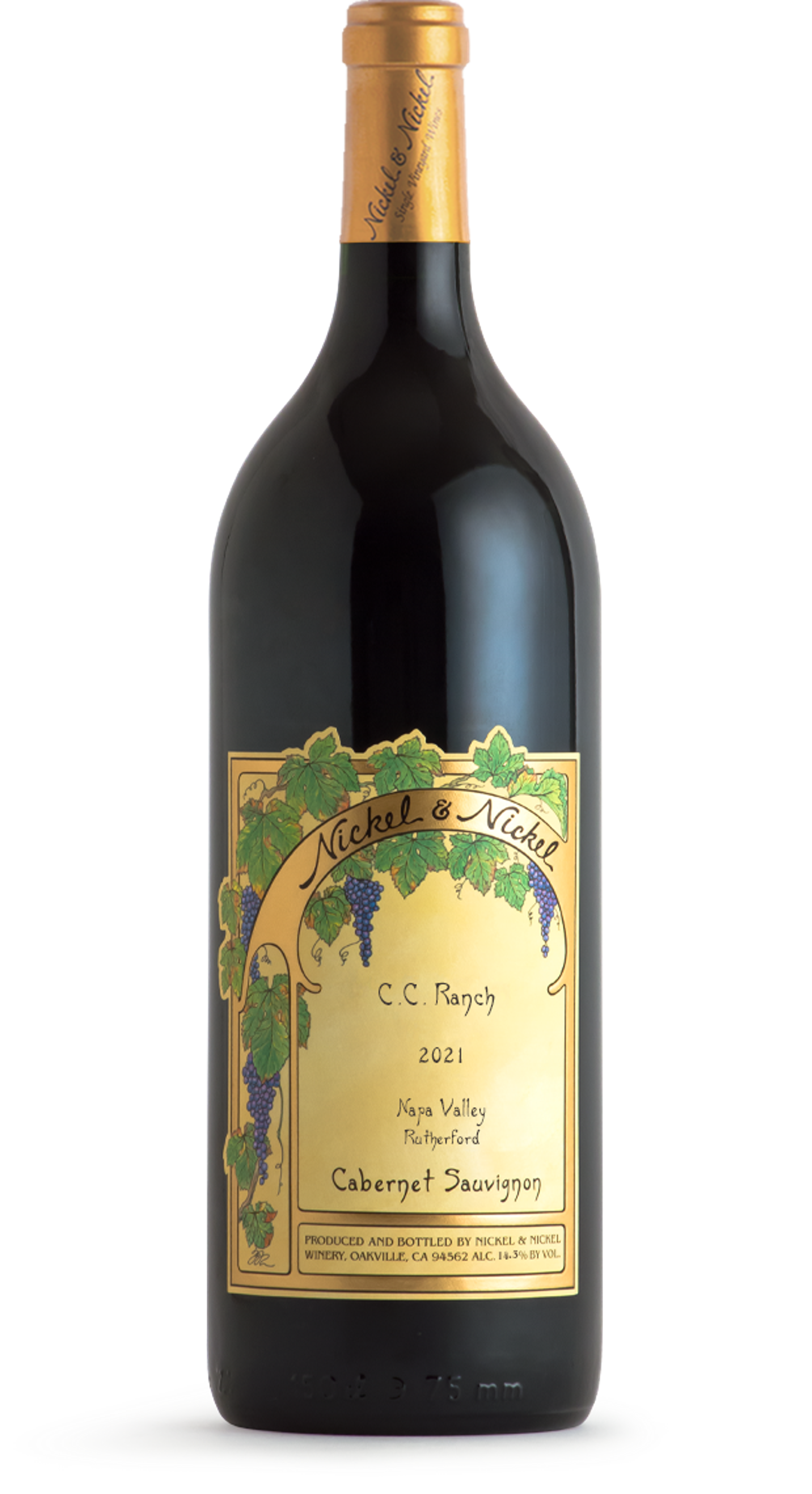 2021 Nickel & Nickel C.C. Ranch Cabernet Sauvignon, Rutherford