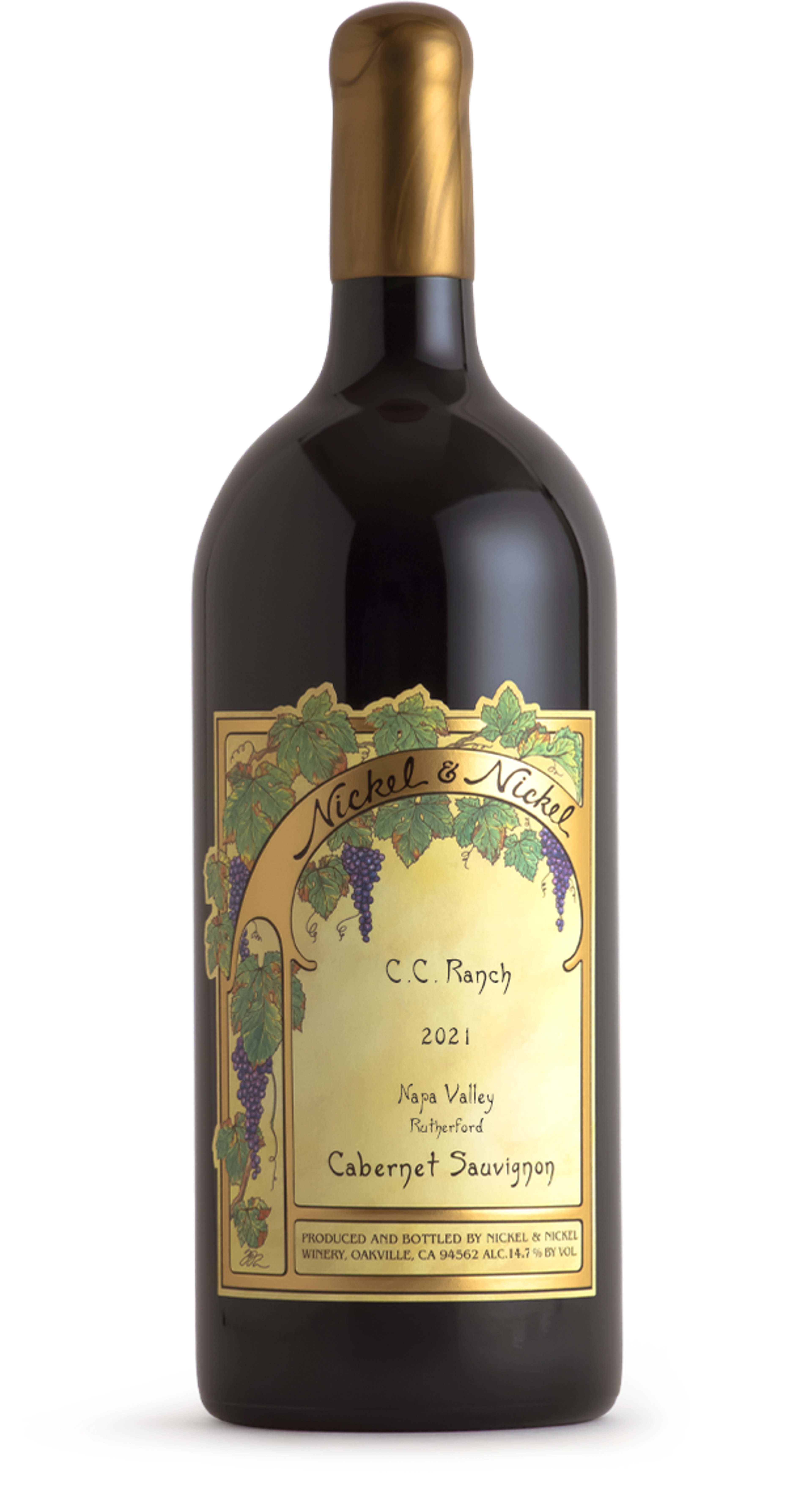 2021 Nickel & Nickel C.C. Ranch Cabernet Sauvignon, Rutherford