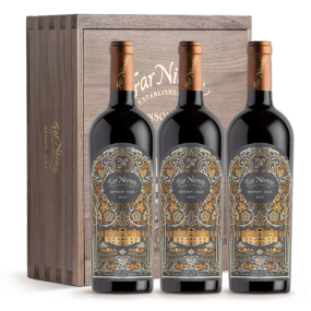 2021 Far Niente Benson Vale Cabernet Sauvignon, Three-Bottle Collectors Wood Box