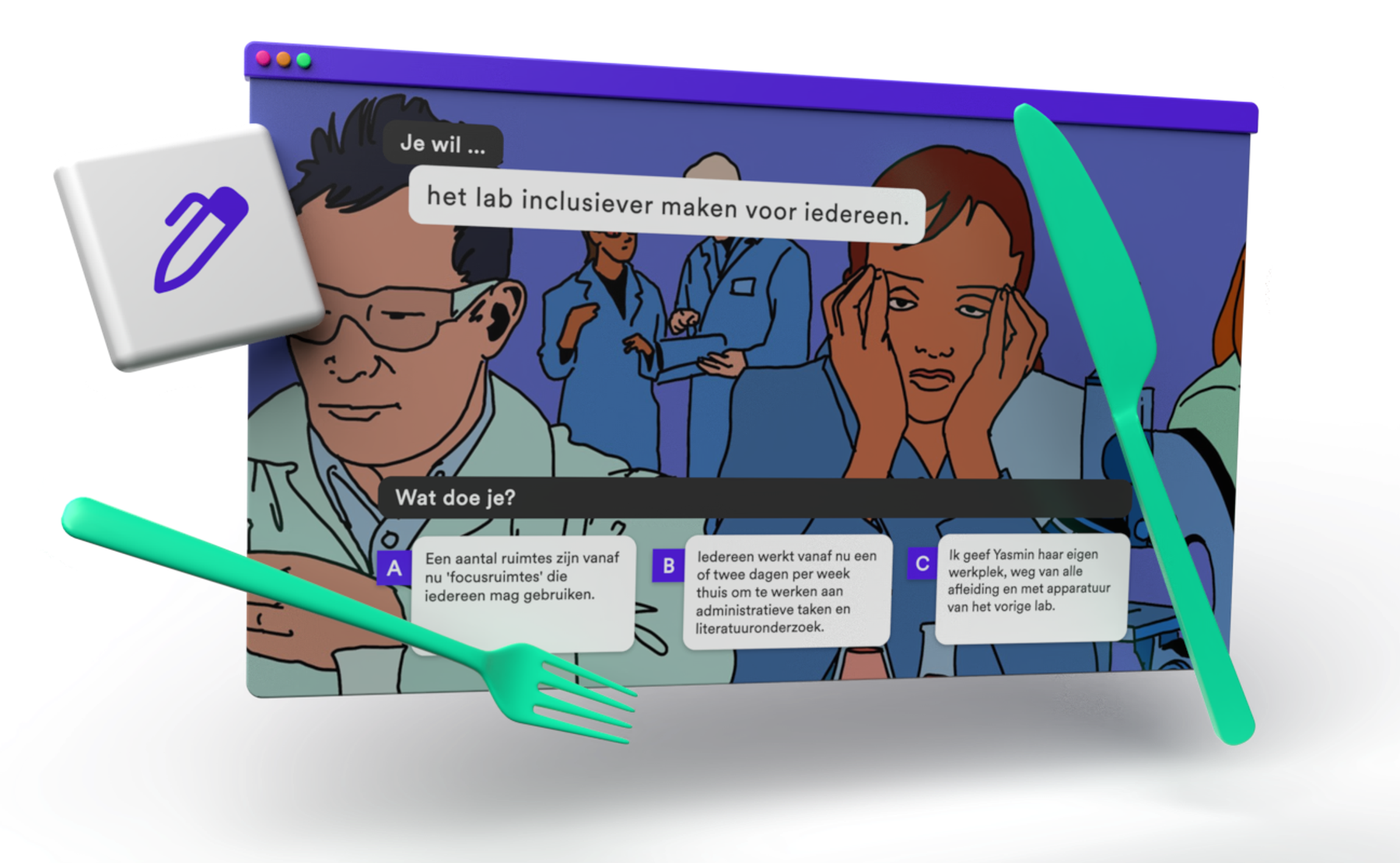 Screenshot Dilemma Story