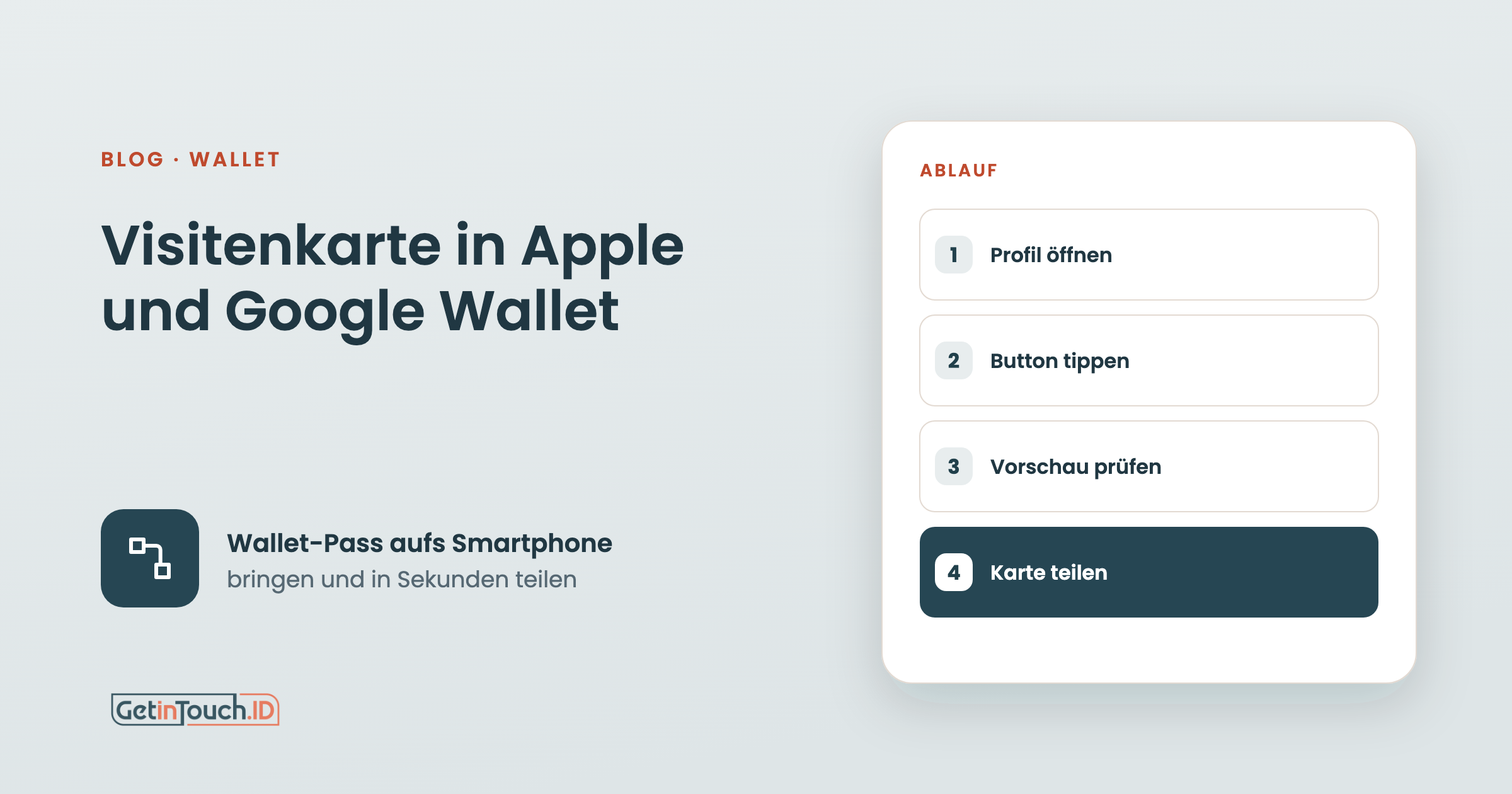 Apple & Google Wallet: deine Visitenkarte aufs Smartphone bringen