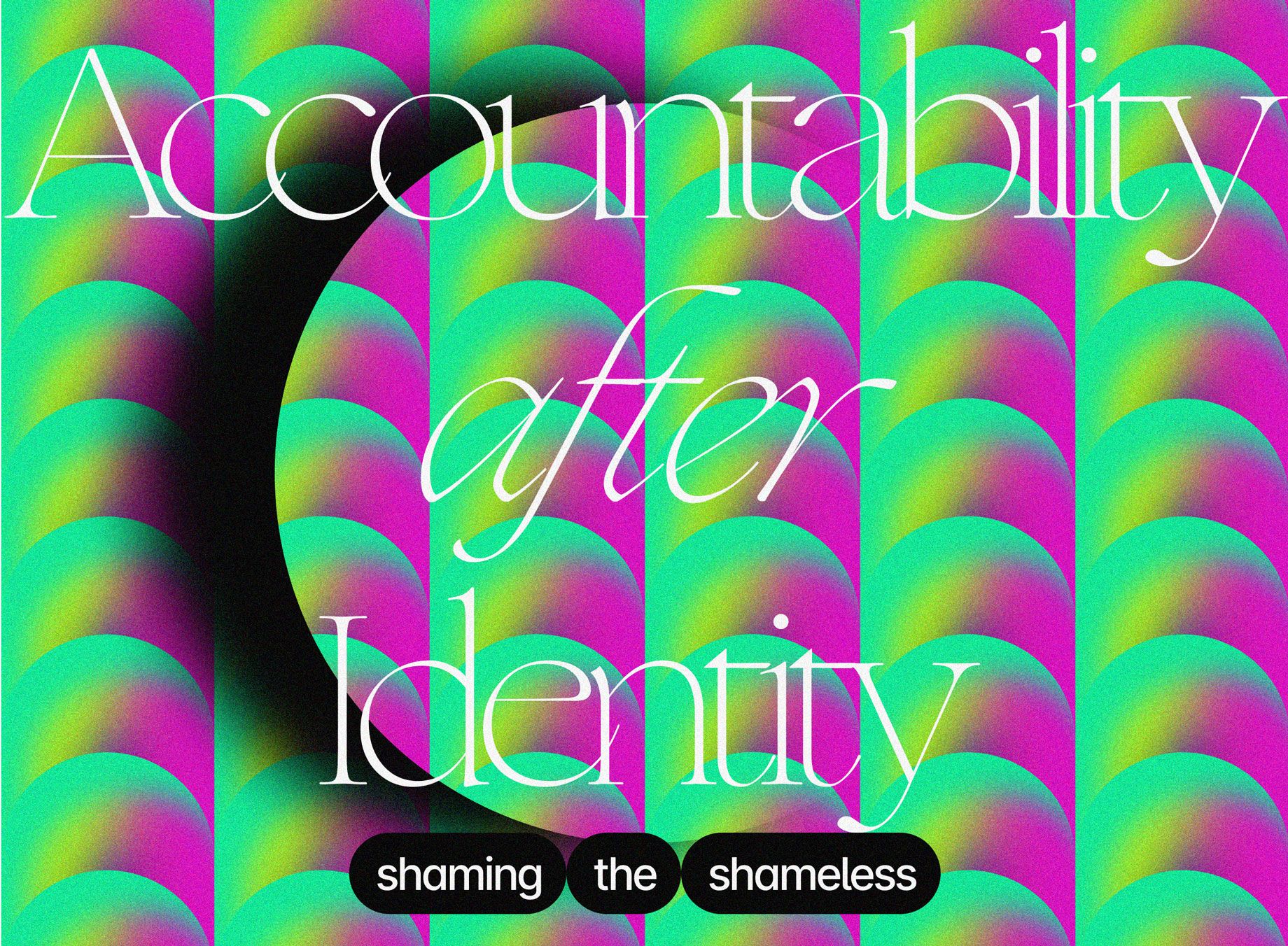 The Self-doxxed and the Truly Sorry: Accountability After Identity