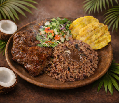 Rice n beans caribeño