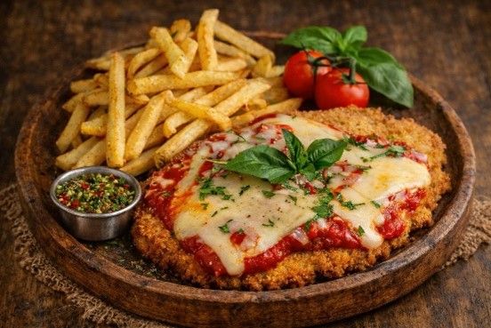  Milanesa napolitana