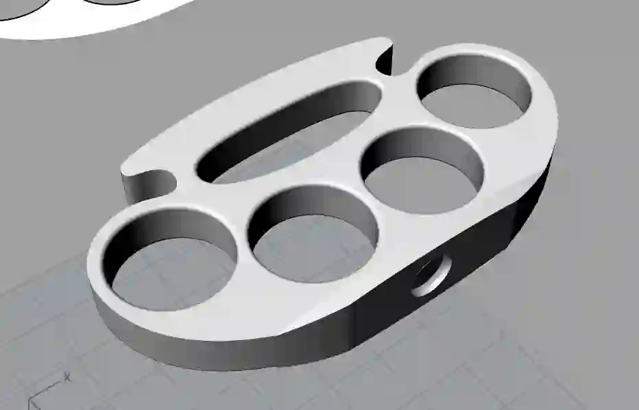 3D of some parts of the Nomad coffee trophy. 2019
