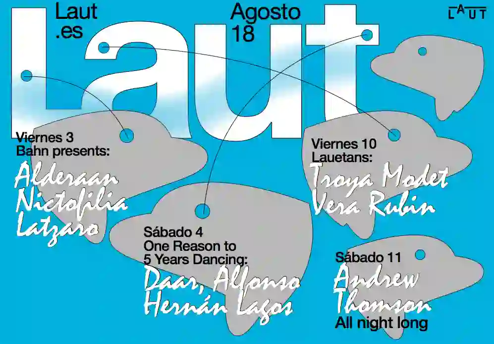 Poster for Laut club together with Mr. Mark Bohle.