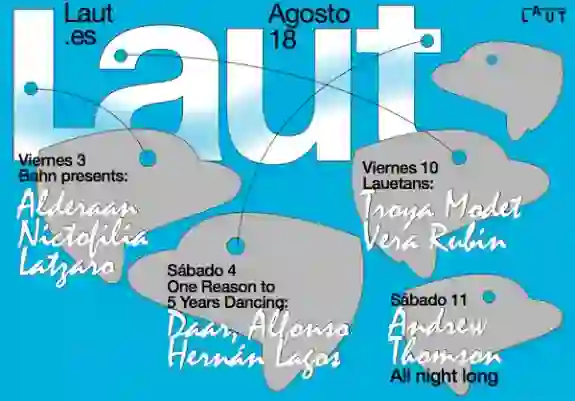Poster for Laut club together with Mr. Mark Bohle.