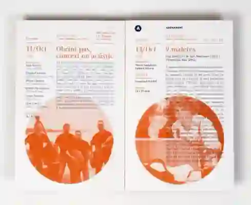 Playbill for Teatre Bartrina Reus. 2013