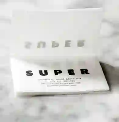 Super Super bar business cards. 2015. It worked as a Napkin.
