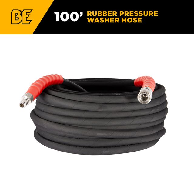 3/8" x 100' 6,000 PSI Hose, Black - 85.238.211