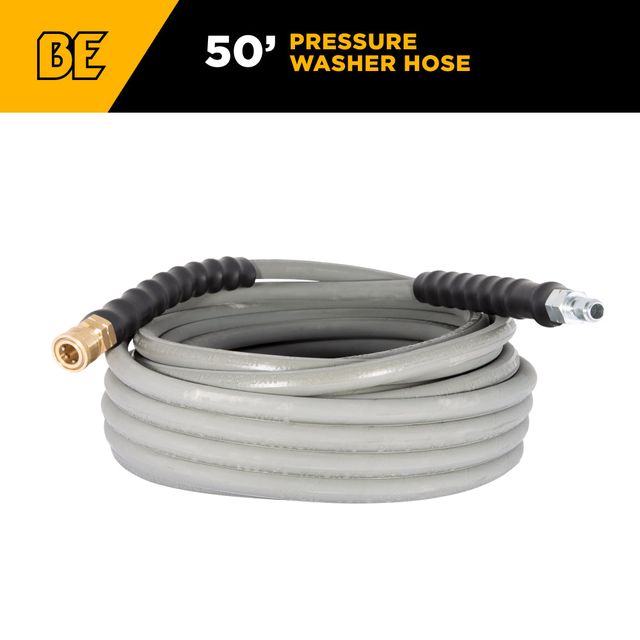 3/8" x 50' 4,500 PSI Non-Marking Hose, Grey - 85.238.155