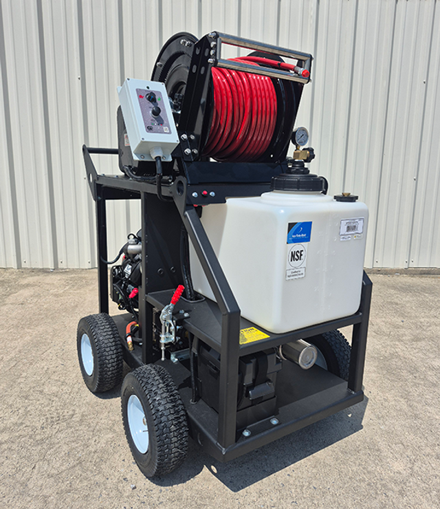 BossJet Max 4 Wheel Cart Jetter - AM750-04