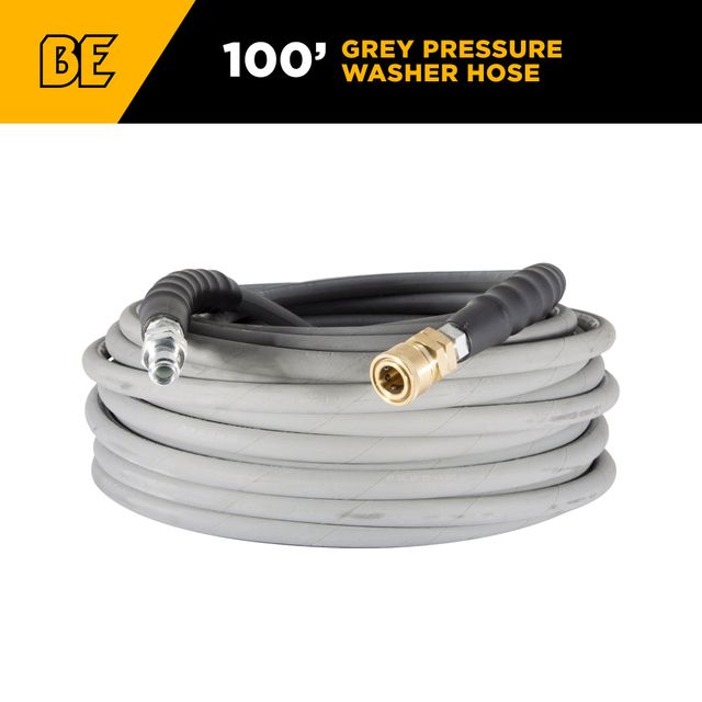 3/8" x 100' 4,500 PSI Non-Marking Hose, Grey - 85.238.115