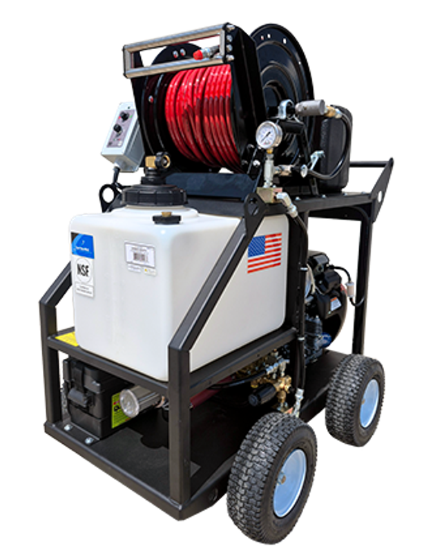 BossJet Max 4 Wheel Cart Jetter - AM750-04
