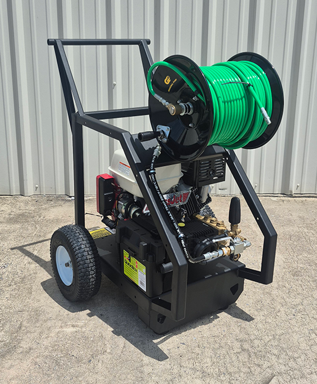 BossJet Pro 2 Wheel Cart Jetter - AM400-04