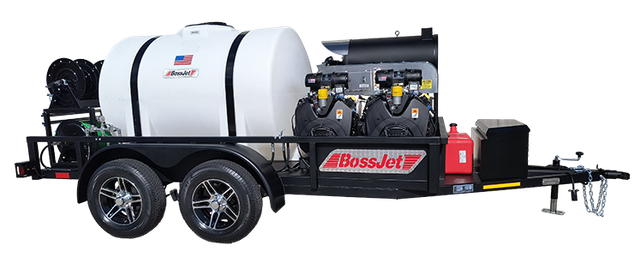 BossJet Max Hot Water Trailer Jetter - AMH980-02 / AMH980-04