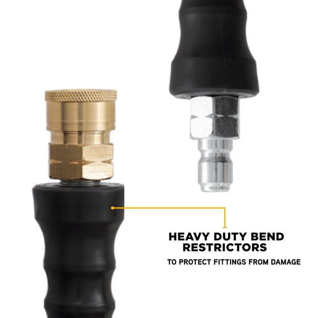 3/8" x 50' 4,500 PSI Hose, Black - 85.238.153