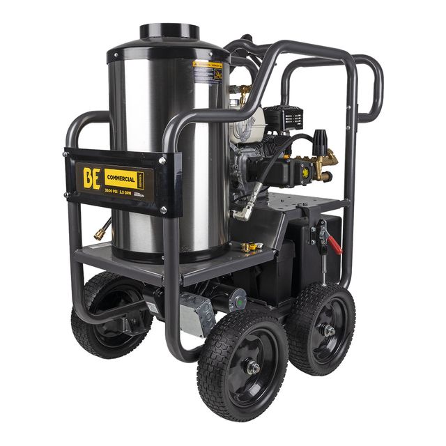 3,600 PSI 2.5 GPM Hot Water Pressure Washer, Honda GX200 - HW3665HA