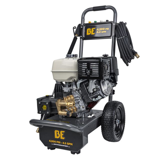 4,200 PSI 4.2 GPM Cold Water Pressure Washer, AR Pump - B4213HA