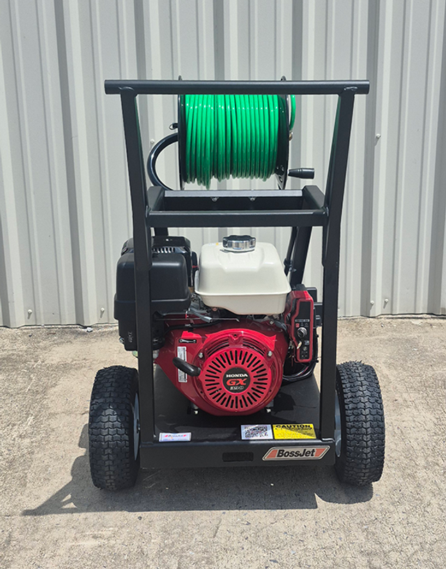 BossJet Pro 2 Wheel Cart Jetter - AM400-04