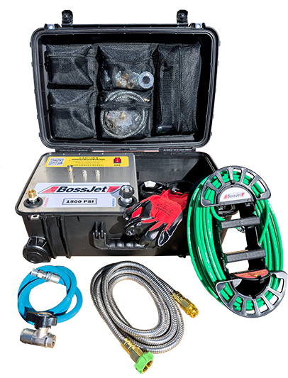 BossJet JetBox Mini Electric Sewer Jetter - AM340E-03