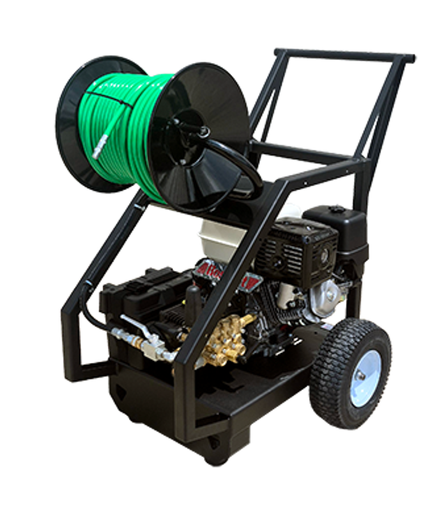 BossJet Pro 2 Wheel Cart Jetter - AM400-04