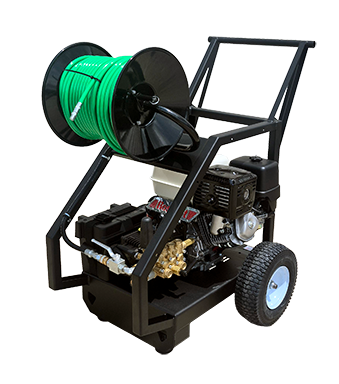 BossJet Pro 2 Wheel Cart Jetter - AM400-04