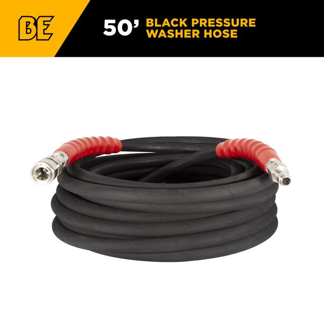 3/8" x 50' 6,000 PSI Hose, Black - 85.238.251