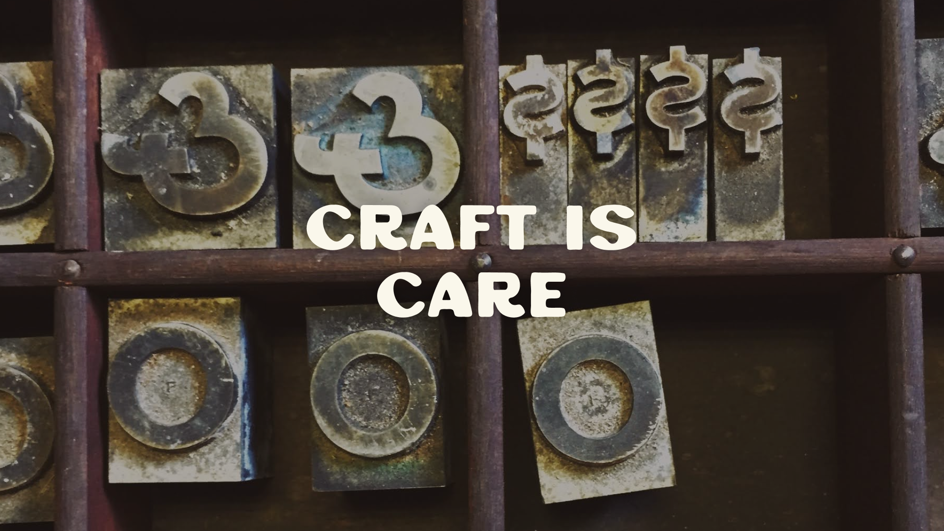 Craft is Care