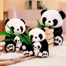 PANDA CON BEBE BAMBU