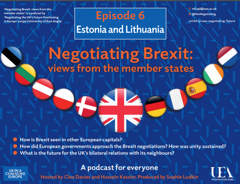 Negotiating Brexit Estonia and Lithuania
