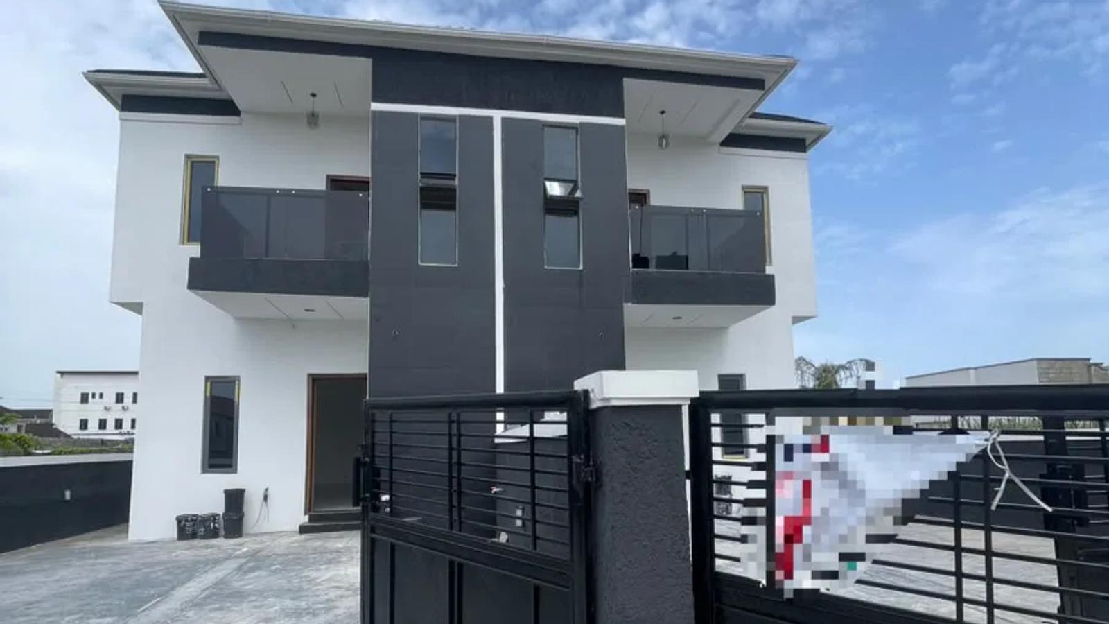 4 Bedroom Semi Detached Duplex