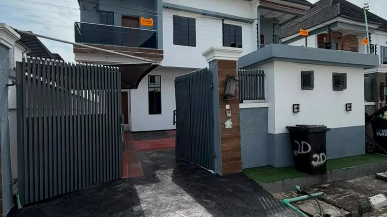 4 Bedroom Semi Detached Duplex