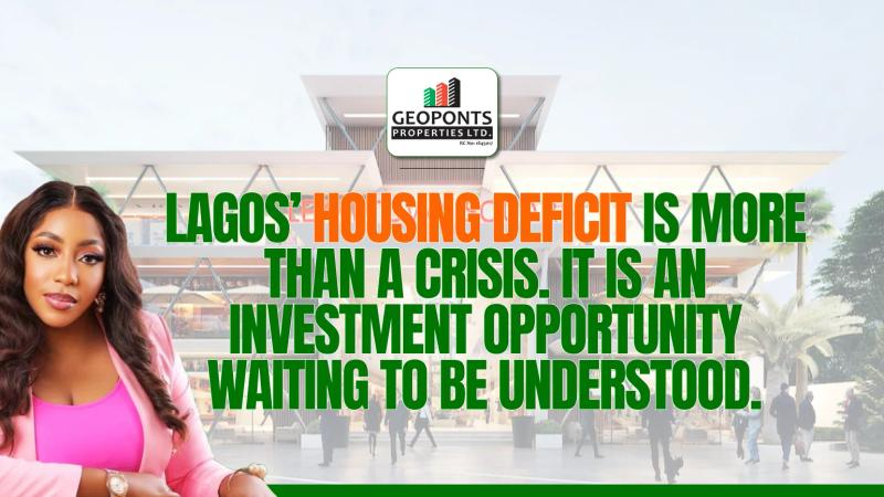 Lagos’ Housing Deficit Is More Than a Crisis. It Is an Investment Opportunity Waiting to Be Understood.