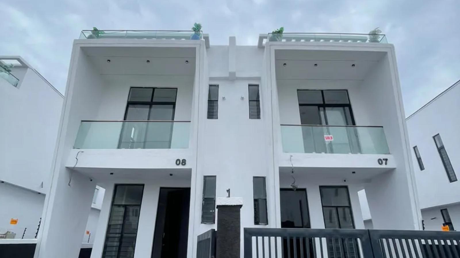 4 Bedroom Semi Detached Duplex