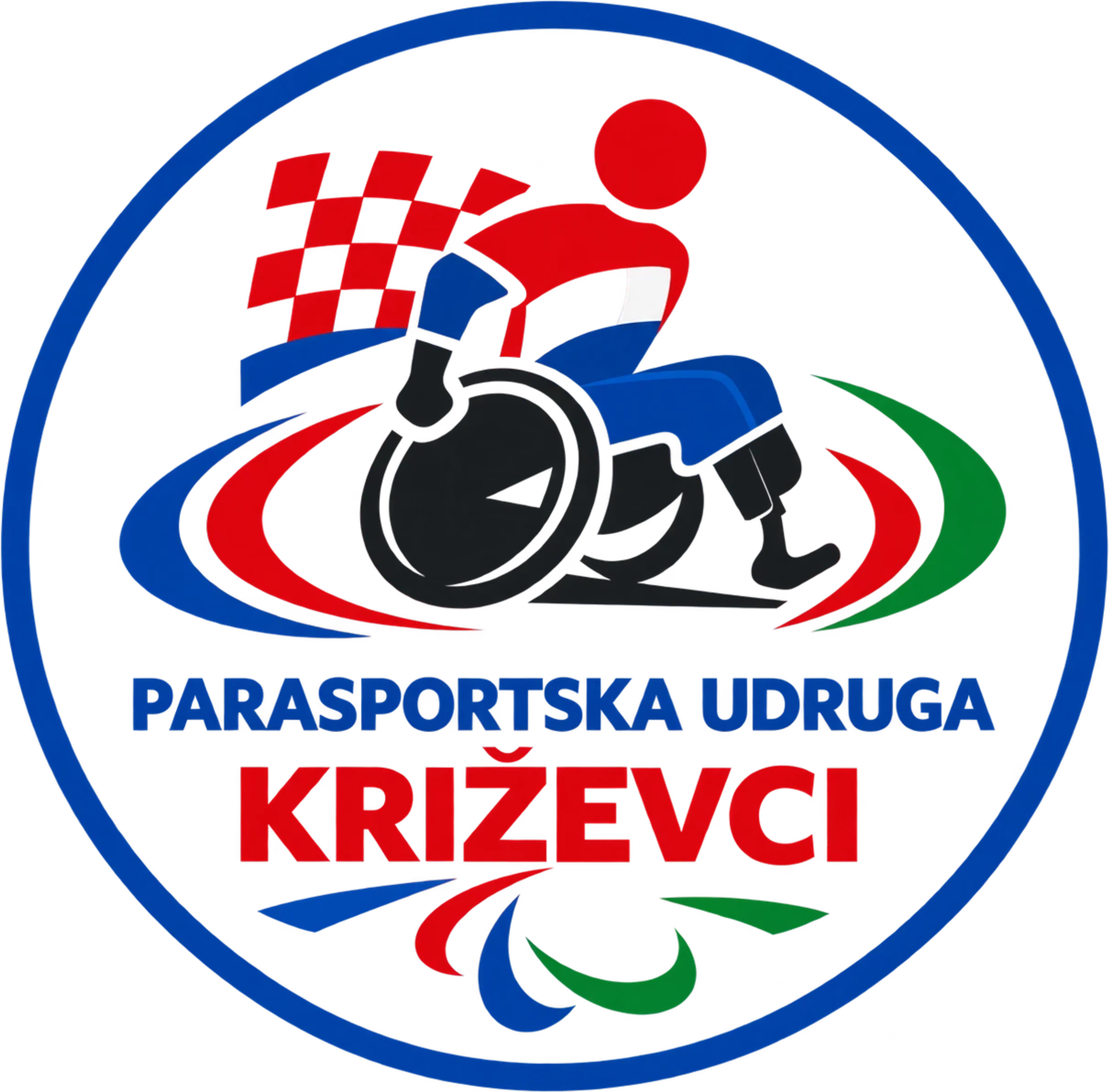 Logotip Parasportske udruge Križevci