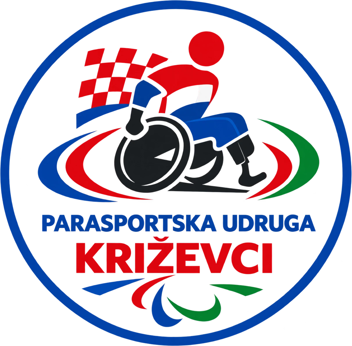 Logotip Parasportske udruge Križevci