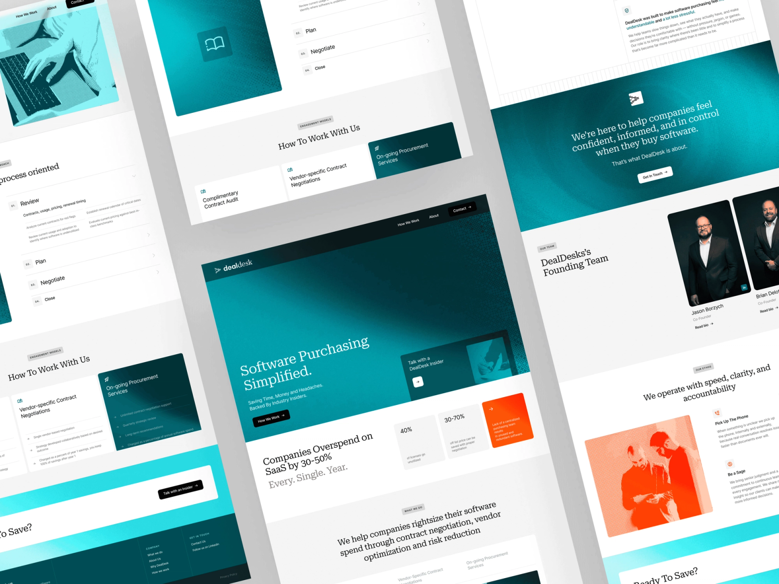 DealDesk website, image 3, by AGR Studio