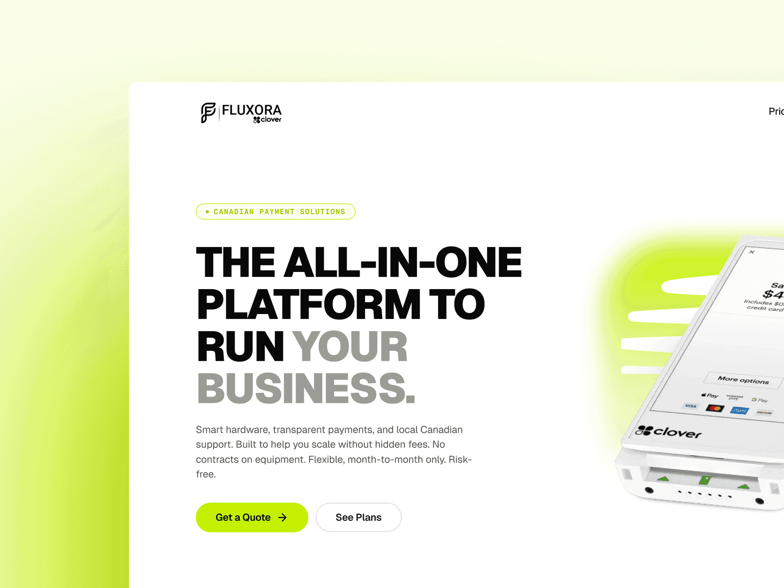 Fluxora website, image 3, by AGR Studio