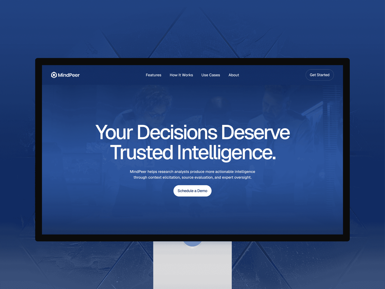 MindPeer website, image 3, by AGR Studio