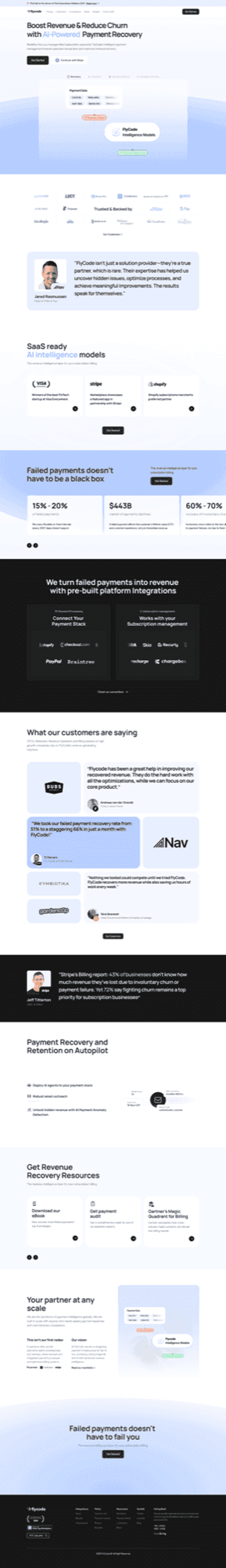 FlyCode website, image 2, by AGR Studio